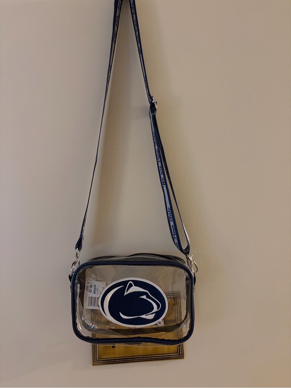 Clear cross body